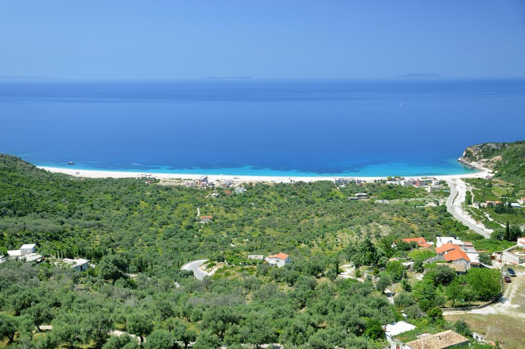 Janis Castle Apartment Himara Kültér fotó